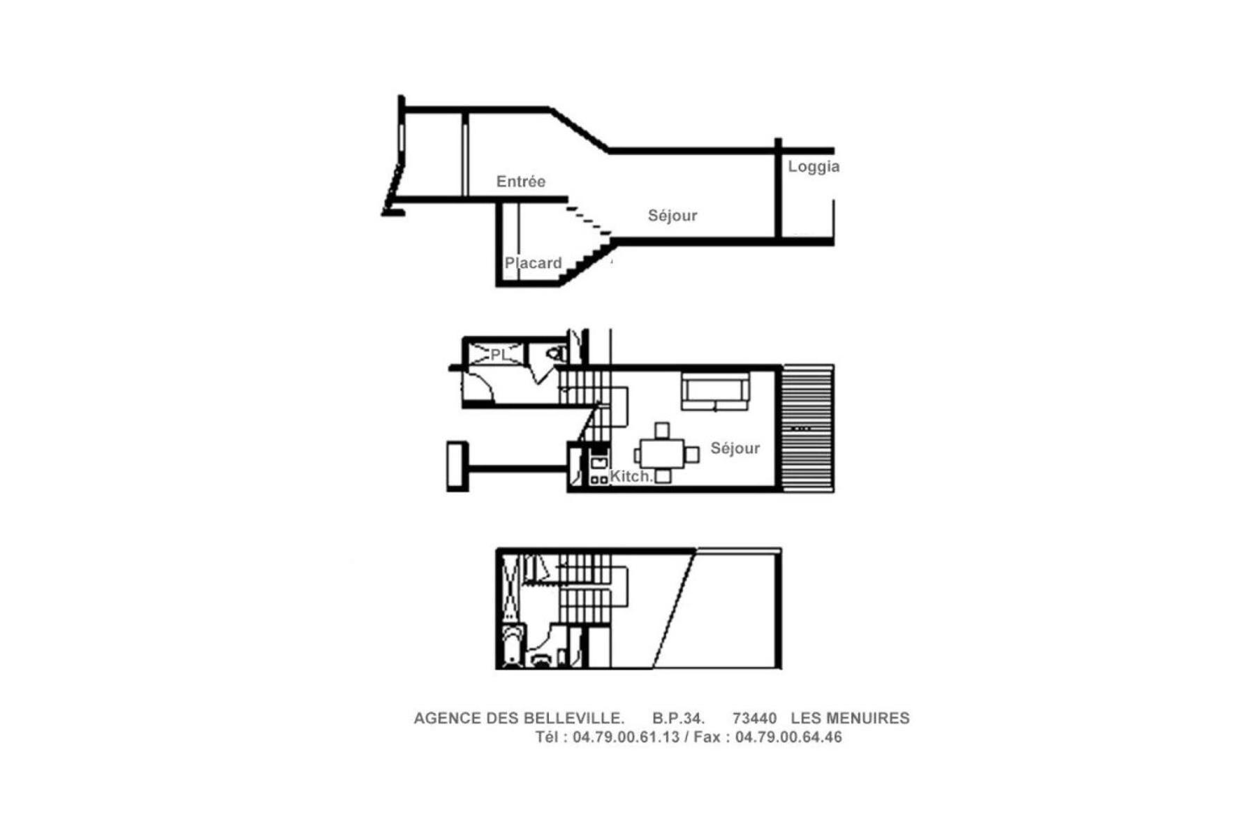 Residence Cote Brune - Studio Duplex Lumineux - Depart Et Retour Ski Aux Pieds - Balcon Mae-1704 Saint-Martin-de-Belleville Eksteriør bilde